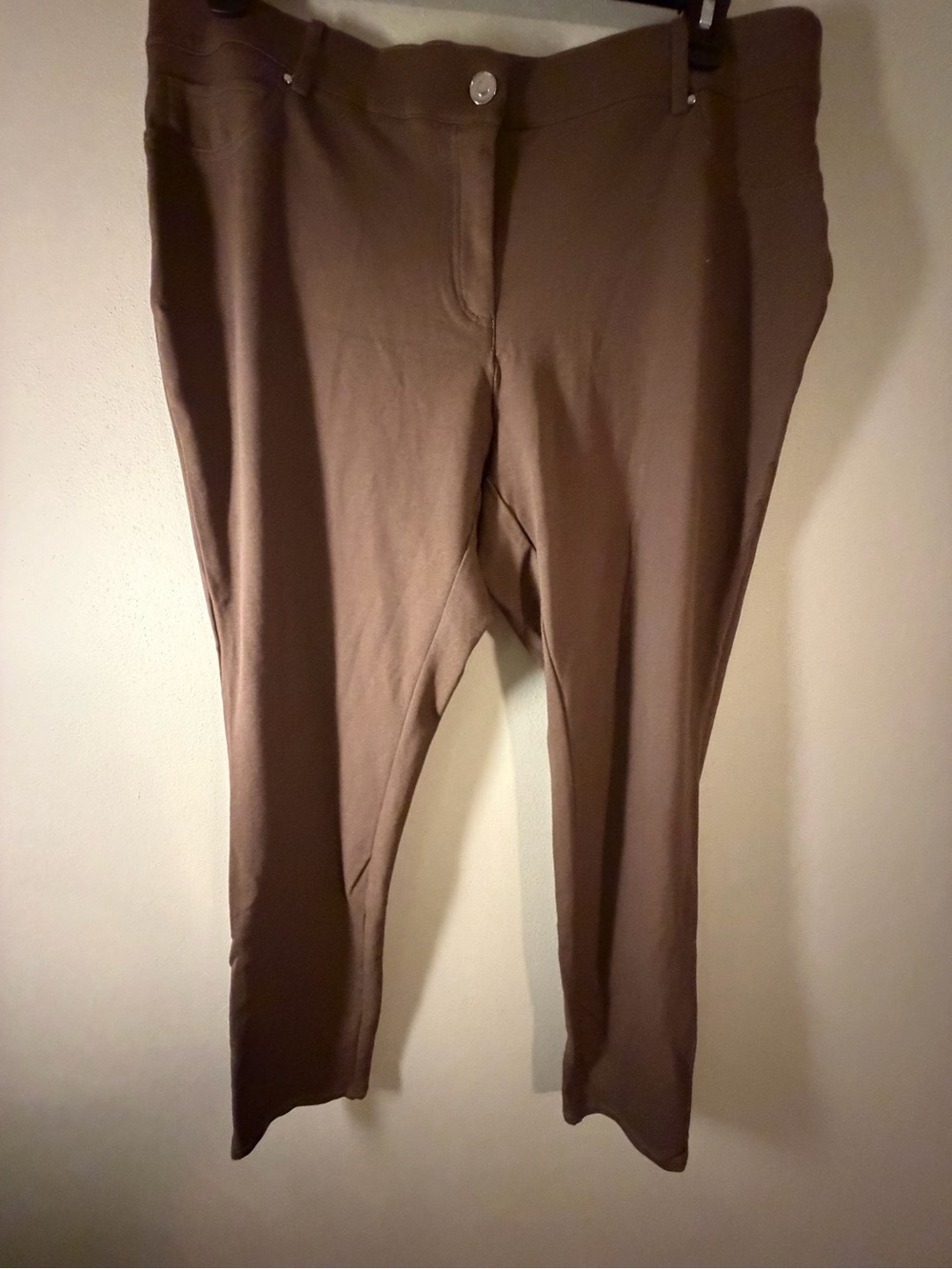 89th & Madison Brown Ankle-Length Pants